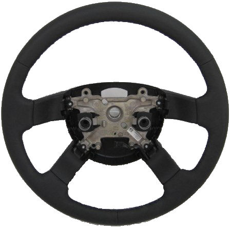 Steering Wheel Core PLAIN BLACK LEATHER Heated (08 spec) - Click Image to Close